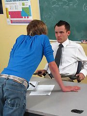 A college interview turns into ass licking and ass fucking fest by TeachTwinks image #5