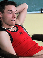 Hot twink Spencer and his see-through gown charm teacher into sex by TeachTwinks image #6