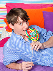 Slim and pretty twinks going mad in the bedroom! by LollipopTwinks image #5