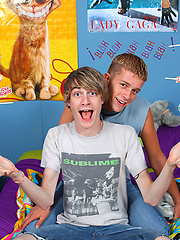 Preston Andrews craves to insert his big bad meaty cock in the tiny holes of Kayden Daniels! by LollipopTwinks image #5