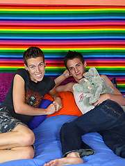 A pair of fantastic lollipop twinks caress their way to sex! by LollipopTwinks image #5