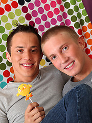 Devon charmed by Brice\\\'s charm soon undresses himself for a tender sex session! by LollipopTwinks image #5