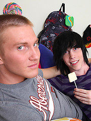 Sweet little dark Emo getting pounded with much vigor by his amazing and erotic boyfriend! by LollipopTwinks image #5