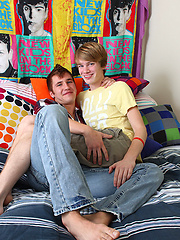Tyler Hollis gets his nice little ass ready for the humongous cock of Kain Lanning! by LollipopTwinks image #5