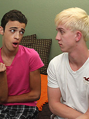 Jordan Ashton will have to work up a sweat with Dustin Cooper to burn off that candy! by LollipopTwinks image #5