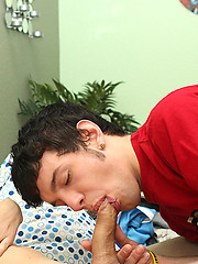 Both boys cum on their lollipop before licking it clean! by LollipopTwinks image #5