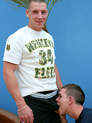 Straight lad Andy gets sucked by Kev by English Lads image #5
