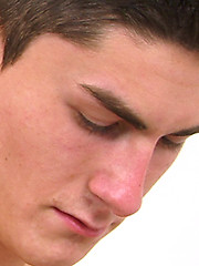 Well Known Model Josh Peters Stroking his Big Uncut Meat to a Climax by English Lads image #4