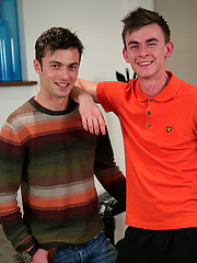 Straight PT Reece Fucks His First Guys Ass - Lucky Justin! by English Lads image #5