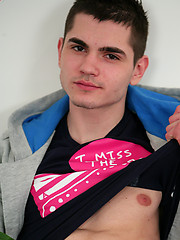 Cheeky & Toned Athlete George Showing off His Uncut Cock! by English Lads image #5