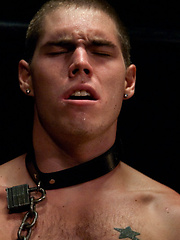 Stud with a 10 inch cock gets tied up for the first time. by Bound Gods image #4