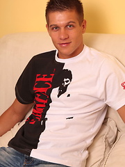 Straight stud jerking off dick by Czech Boys image #6