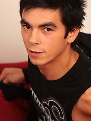 Black haired czech twink naked by Czech Boys image #5