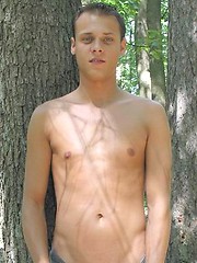 Bisex boy naked outdoors by Czech Boys image #6