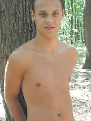 Bisex boy naked outdoors by Czech Boys image #6