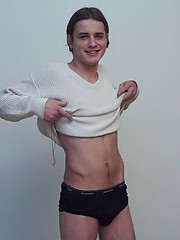 Young czech twink posing by Czech Boys image #4