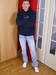 Cute russian straight guy stripping by Czech Boys image #4