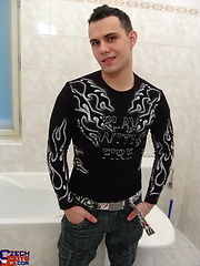 Straight boy shows cock by Czech Boys image #6