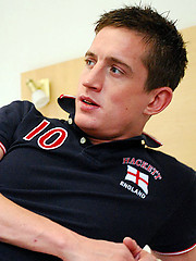 London lad Christopher Brooks pumps a big load by Bentley Race image #4