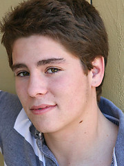Cute twink Austin posing by Frat Men image #6