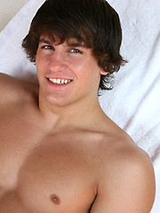 Cute frat jock Daniel posing by Frat Men image #6