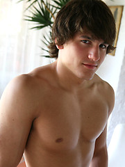 Cute frat jock Daniel posing by Frat Men image #6