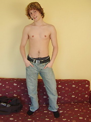 Cute twink boy sripping by Czech Boys image #4