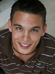 Muscled twink Dane by Frat Men image #4