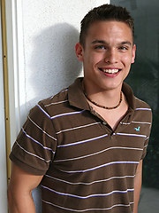 Muscled twink Dane by Frat Men image #4