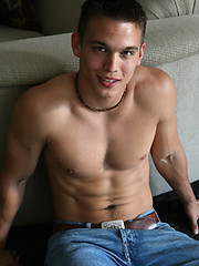Muscled twink Dane by Frat Men image #4