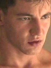 Cute college jock plays with dick by Frat Men image #5