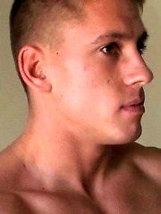 Hot guy Van jerking off by Frat Men image #5