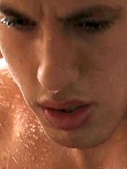 Hot guy Van jerking off by Frat Men image #5