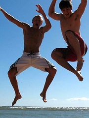 Hot nice jock posing by Frat Men image #5