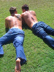 Hot nice jock posing by Frat Men image #5