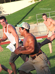 Kumar jacking off dick by Frat Men image #8