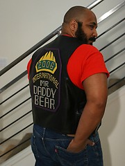 Chubby arabian bear Ali shows cock by Pantheon Bear image #9