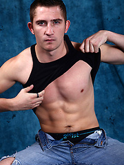 Stud jacking off his dick with flashlight toy by Cruiserboys image #6