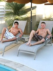 Two cut jocks jacking off by Frat Men image #5