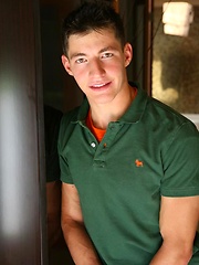 Cute college boy jacking off cock by Frat Men image #5