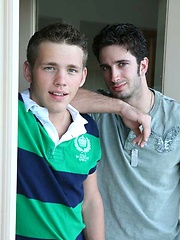 Ricky and Dean palys with their cocks by Frat Men image #5