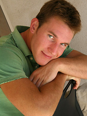 Muscled stud Colin posing naked by Frat Men image #4