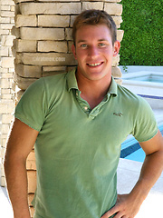 Muscled stud Colin posing naked by Frat Men image #4