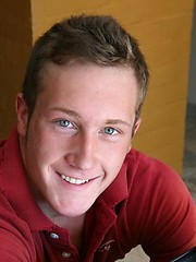 Doug show his hot muscled body by Frat Men image #4