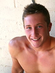 Doug show his hot muscled body by Frat Men image #4