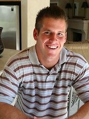Chase shows his perfect muscle body by Frat Men image #4