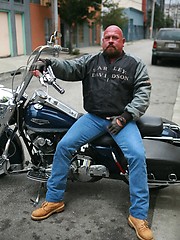 Dwaine Anthony - Biker Bear by Pantheon Bear image #6