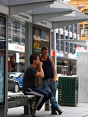 American Porn Star Lucas Knowles Fucked my mate Aaron Parker by Bentley Race image #6