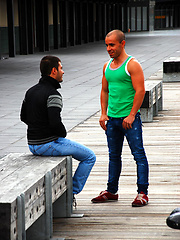 My Mates Marco and Alexander Wrestle and Fuck while I film them by Bentley Race image #6