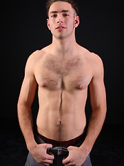 Hairy stud Ramsey shows himself by ChaosMen image #6